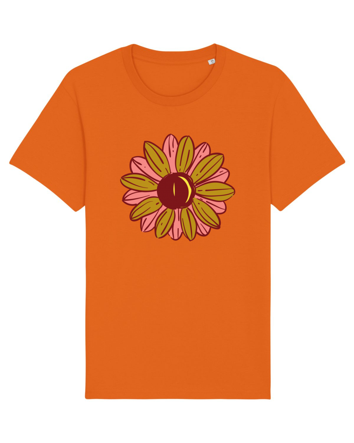 Tricou mânecă scurtă Unisex Rocker Bright Orange
