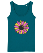 Retro Vintage Flower Maiou Damă Dreamer