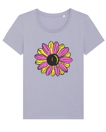 Retro Vintage Flower Lavender