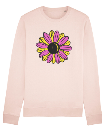 Retro Vintage Flower Candy Pink