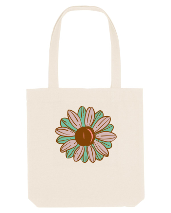 Retro Vintage Flower Natural