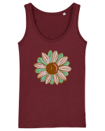 Retro Vintage Flower Maiou Damă Dreamer