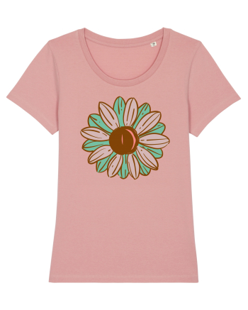 Retro Vintage Flower Canyon Pink
