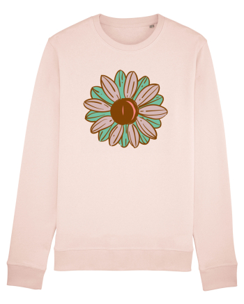 Retro Vintage Flower Candy Pink