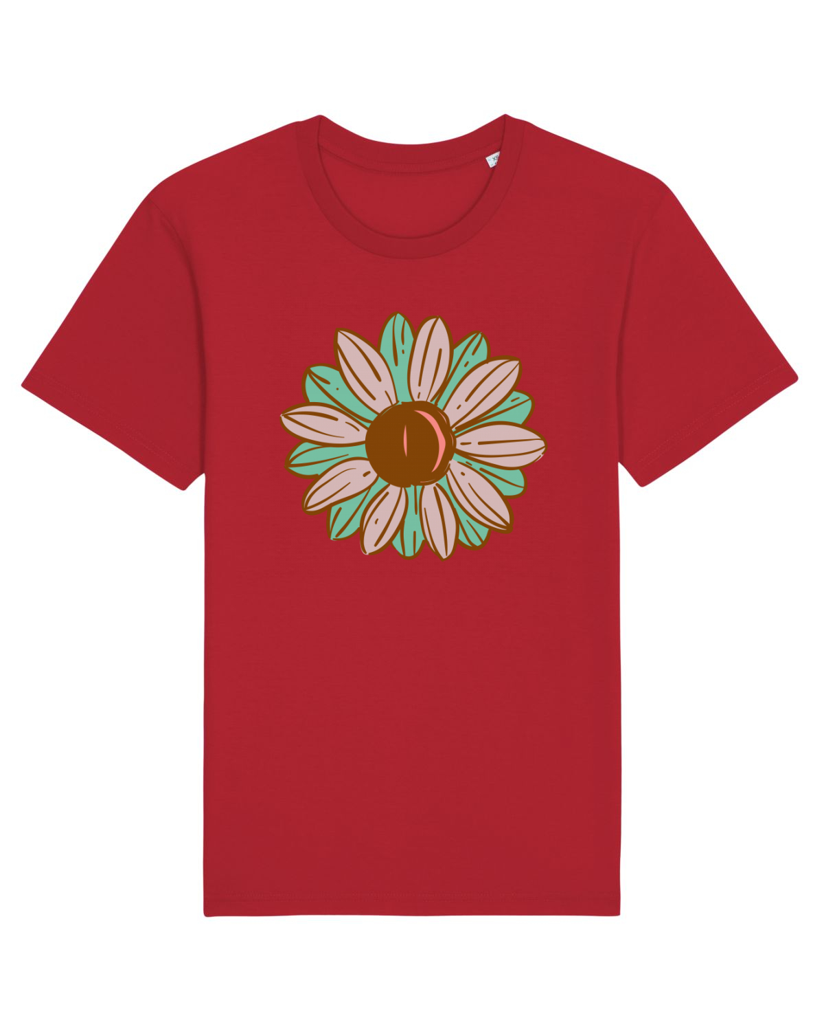 Tricou mânecă scurtă Unisex Rocker Red