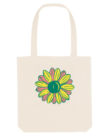 Retro Vintage Flower Natural
