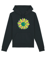 Retro Vintage Flower Hanorac Unisex Drummer
