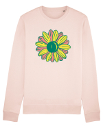 Retro Vintage Flower Bluză mânecă lungă Unisex Rise