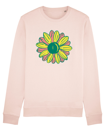 Retro Vintage Flower Candy Pink