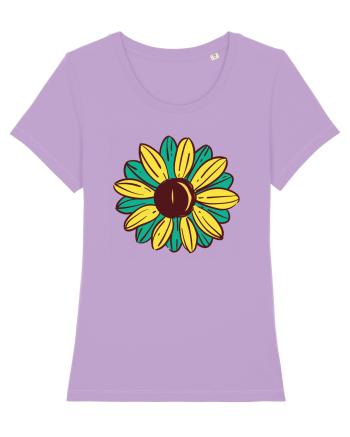 Retro Vintage Flower Lavender Dawn