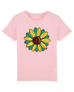 Retro Vintage Flower Tricou mânecă scurtă  Copii Mini Creator