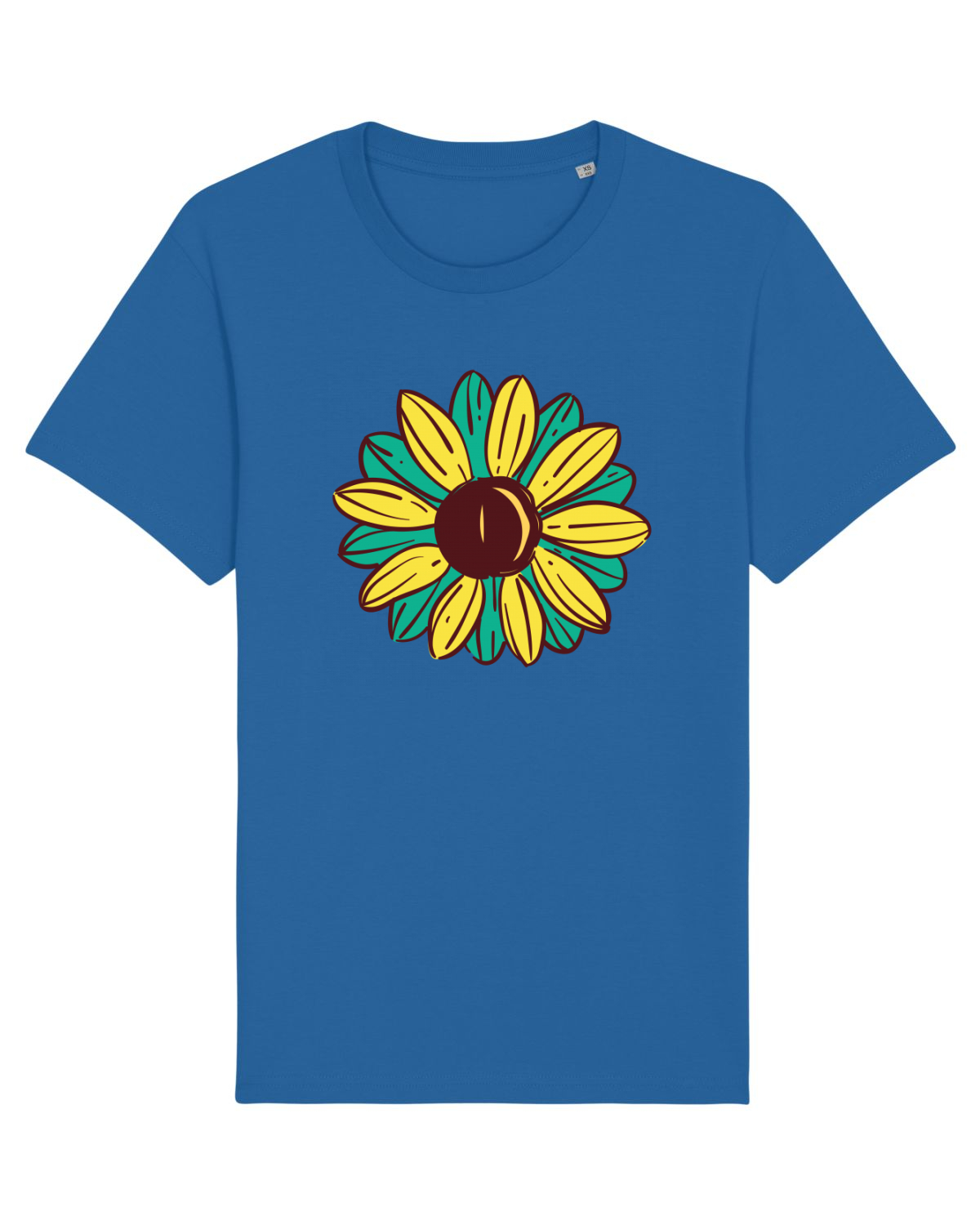 Tricou mânecă scurtă Unisex Rocker Royal Blue
