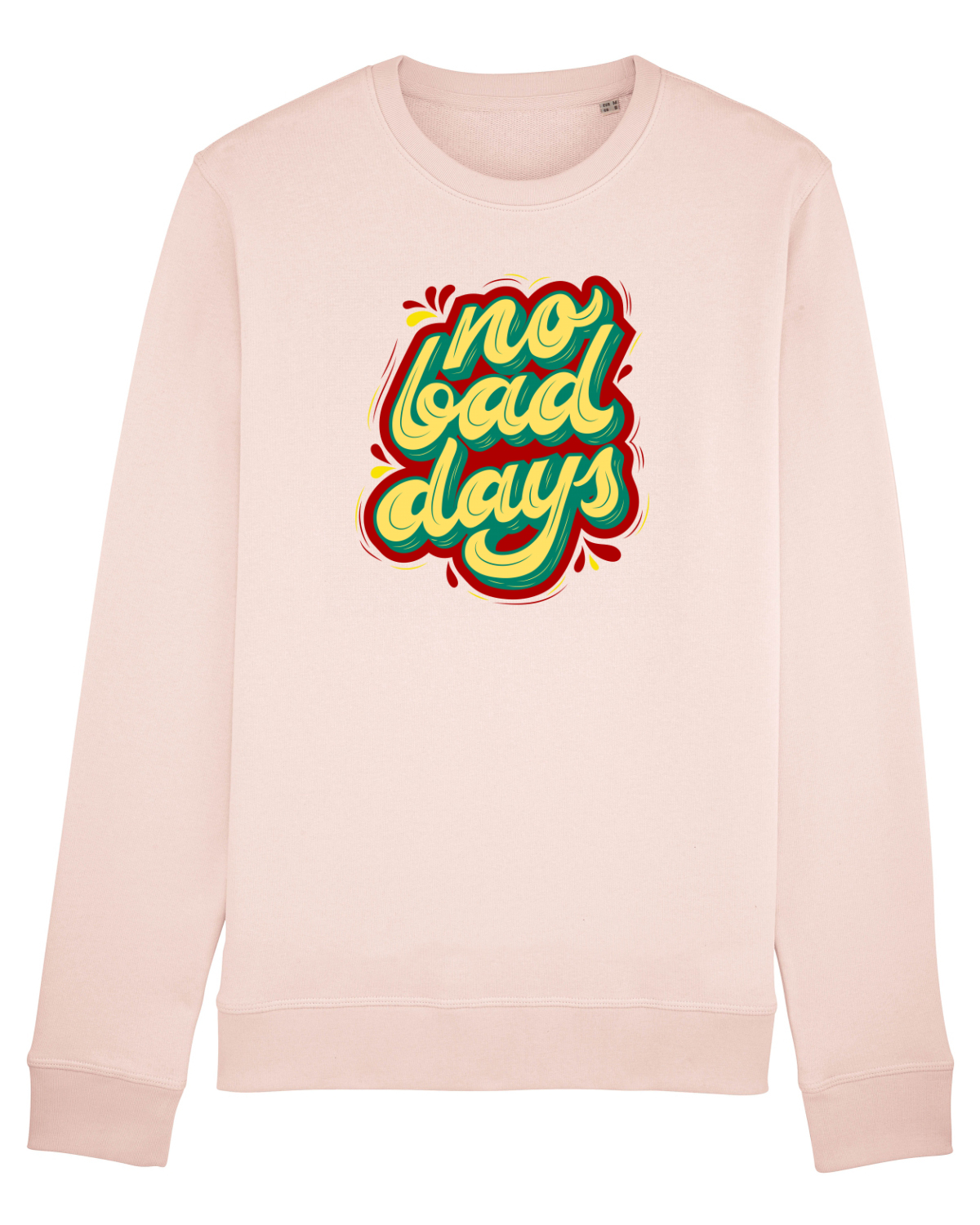 Bluză mânecă lungă Unisex Rise Candy Pink