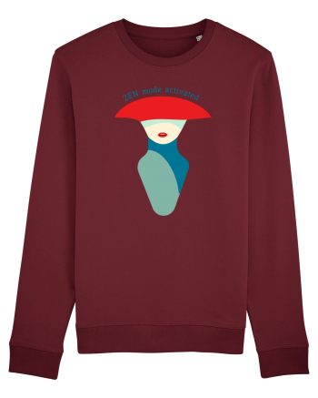 Zen mode activated  Burgundy