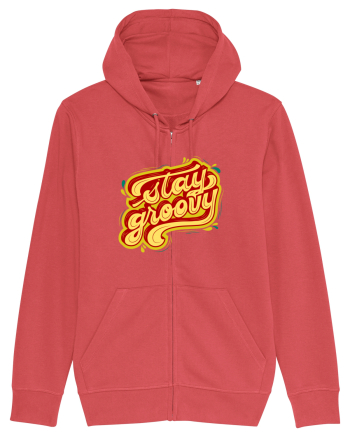 Stay Groovy Carmine Red