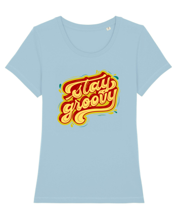 Stay Groovy Sky Blue