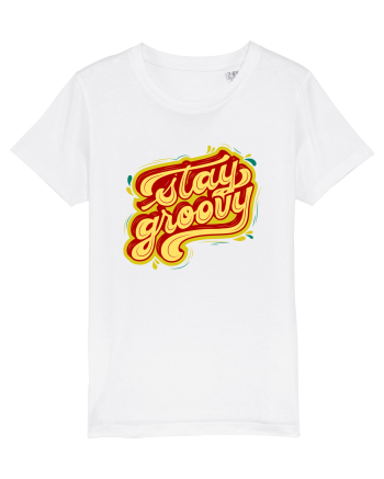 Stay Groovy White