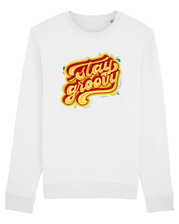 Stay Groovy White