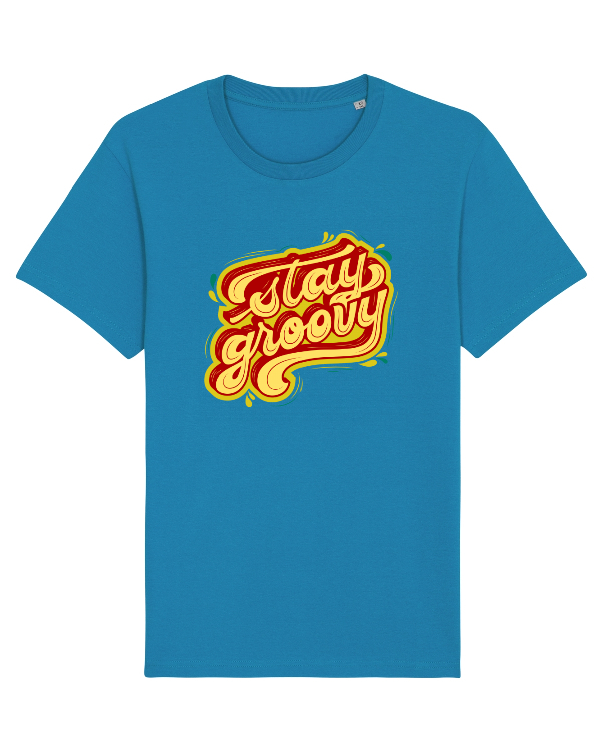 Tricou mânecă scurtă Unisex Rocker Azur