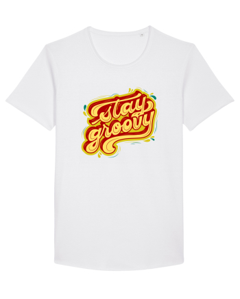 Stay Groovy White