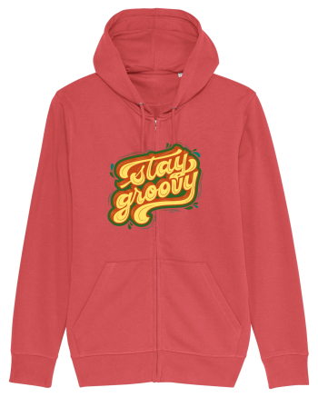Stay Groovy Carmine Red