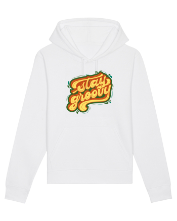 Stay Groovy White