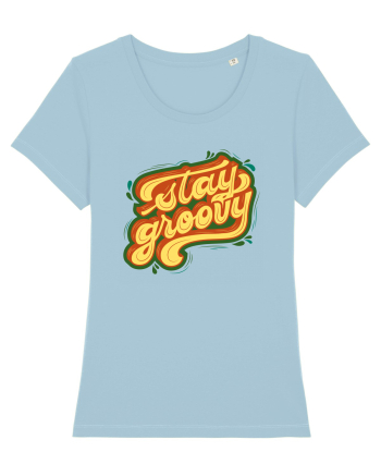 Stay Groovy Sky Blue
