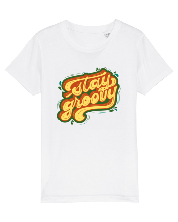 Stay Groovy White