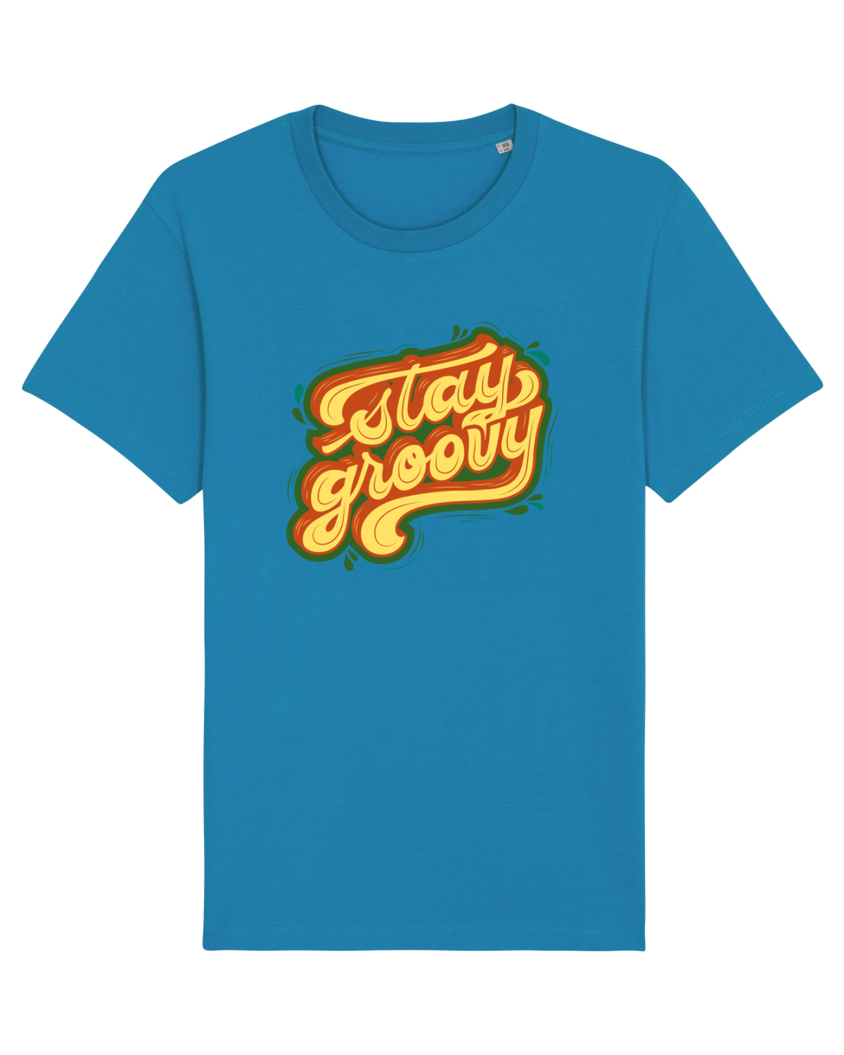 Tricou mânecă scurtă Unisex Rocker Azur