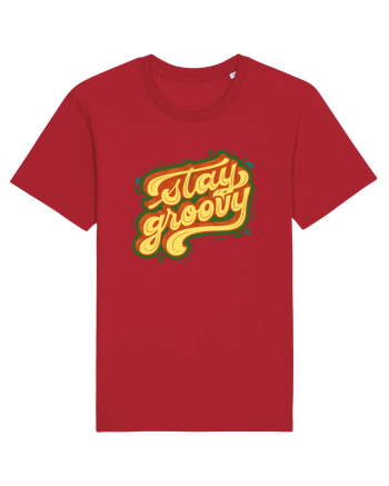 Stay Groovy Red