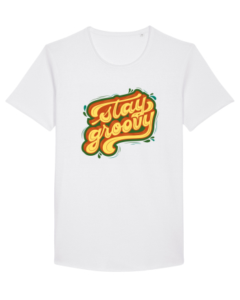 Stay Groovy White