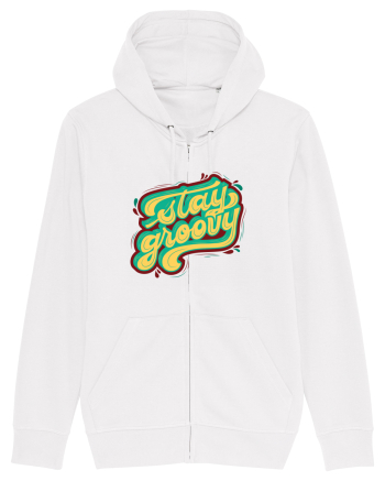 Stay Groovy White