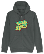 Stay Groovy Hanorac cu fermoar Unisex Connector