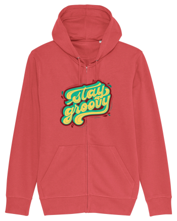 Stay Groovy Carmine Red