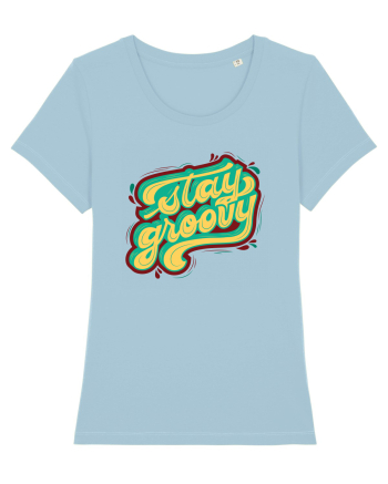 Stay Groovy Sky Blue