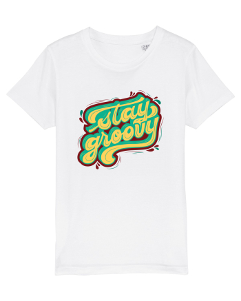 Stay Groovy White
