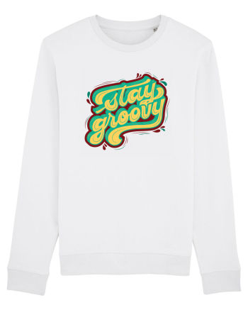 Stay Groovy White