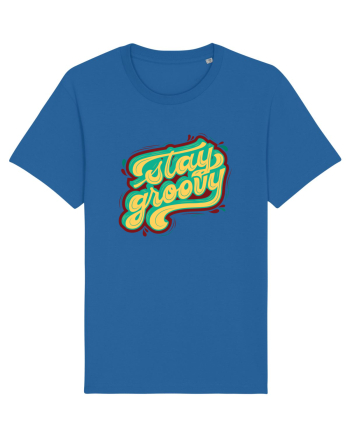Stay Groovy Royal Blue