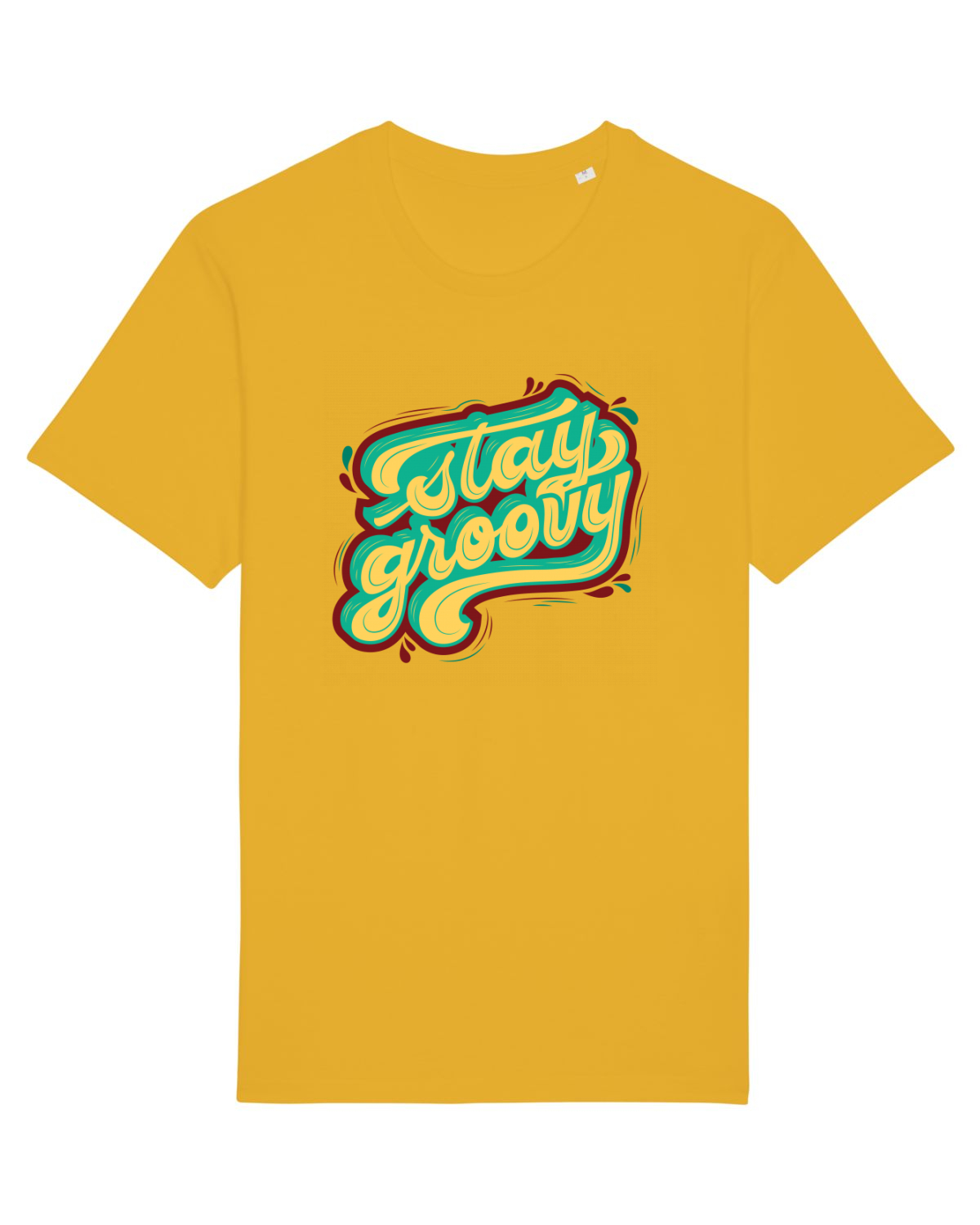 Tricou mânecă scurtă Unisex Rocker Spectra Yellow