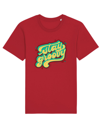 Stay Groovy Red