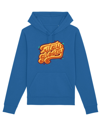 Stay Groovy Royal Blue