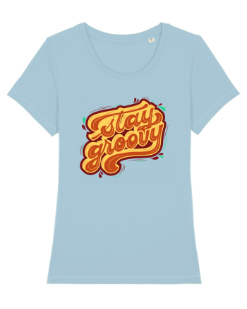 Stay Groovy Sky Blue