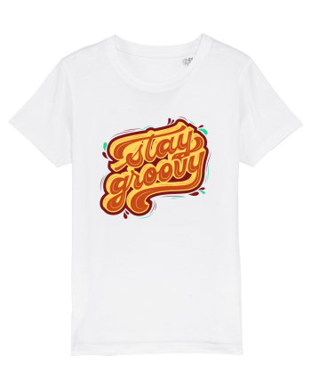 Stay Groovy White
