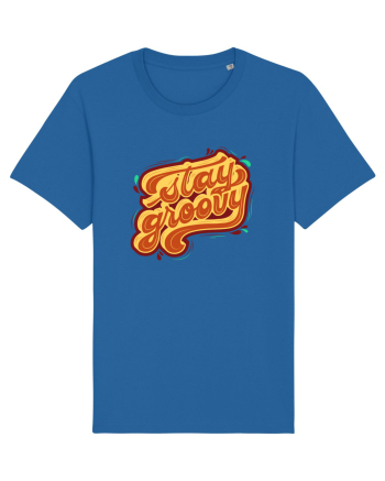 Stay Groovy Royal Blue