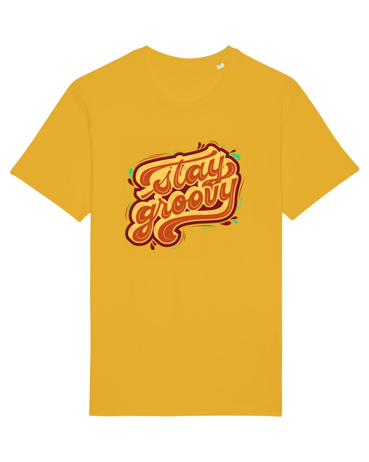 Tricou mânecă scurtă Unisex Rocker Spectra Yellow