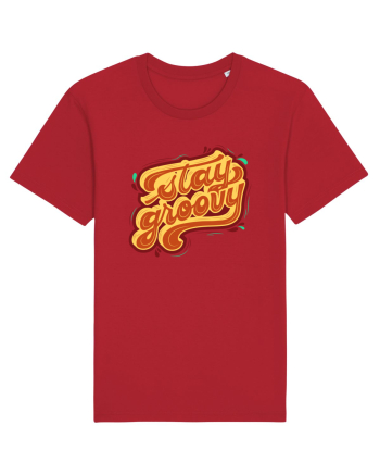 Stay Groovy Red