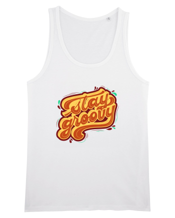 Stay Groovy White