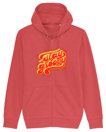 Stay Groovy Carmine Red
