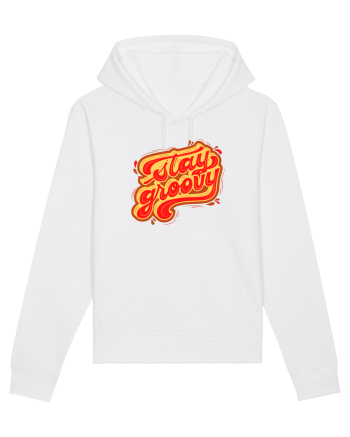 Stay Groovy White