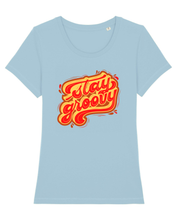 Stay Groovy Sky Blue